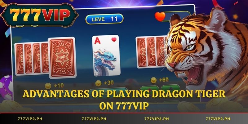 Advantages of Playing Dragon Tiger on 777VIP 